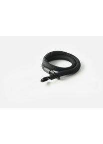 texlock eyelet onyx black M No lock - Textilschloss 120 cm - Fahrradschloss B&uuml;gelschloss-Verl&auml;ngerung