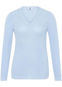 Anna Aura - V-Pullover, blau, Gr. 50, Viskose