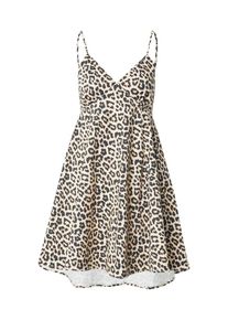 Only, Femmes Robe d’été 'ONLLOWA', beige / noir