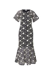 Object, Femmes Robe 'OBJCALLA', noir / blanc