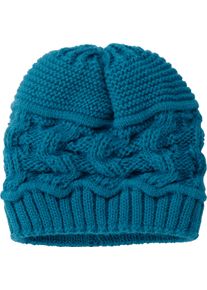 Damen Strickmütze petrol