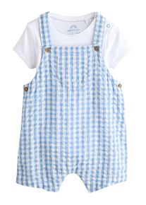 next, Gar&ccedil;ons Set, azur / blanc