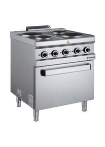 MBM Elektroherd Serie 77 - 70/70 mit Elektrobackofen, Gastronomie-Bedarf