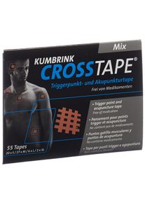 CROSSTAPE Mix Schmerz- und Akupunkturtape 20 x S/27 x M/6 x L/2 x XL