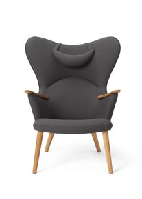 CH78 Umber Mama Bear Sessel Carl Hansen & Søn LIMITIERTES AKTIONSMODELL Mit Kissen - Grau
