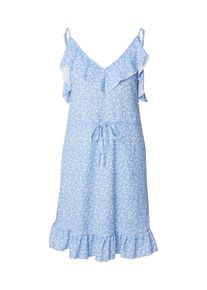 Vila Sommerkleid 'VIBEEL' Damen Gr&ouml;&szlig;e 34 hellblau / wei&szlig;