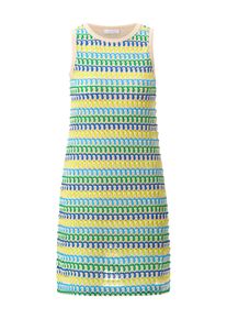 Rich & Royal Rich & Royal Strickkleid Damen Gr&ouml;&szlig;e XL blau / cyanblau / gelb / stone / gr&uuml;n