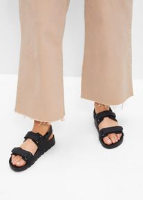 Sandale in schwarz, Grösse 37, bonprix