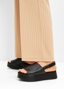 Plateau Sandale in schwarz, Grösse 37, bonprix