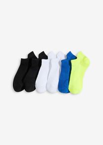 Sportsocken mit kühlendem Polyester (6er Pack) in schwarz, Grösse 39-42, bonprix