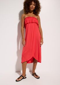 Strandkleid aus Viskose in rot, Grösse 40/42 (M), bonprix