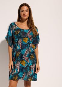 Chiffon Strand Tunika in blau, Grösse 52/54 (XXL), bonprix