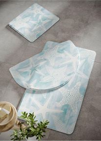 Badematte mit Memory Schaum in blau | 45x50 cm | bonprix