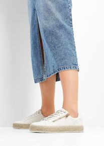 Sneaker in weiss, Grösse 37, bonprix