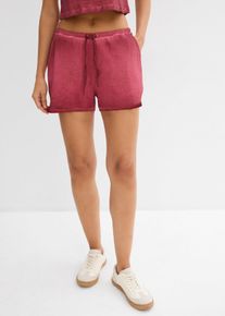 Shorts aus reiner Bio-Baumwolle in lila, Grösse 44/46 (L), 100% Baumwolle, bonprix