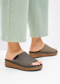 Rieker Keil Pantolette in schwarz, Grösse 37, bonprix
