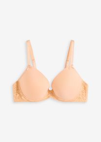 Schalen-BH aus softem Modal in orange, Grösse 90B, bonprix