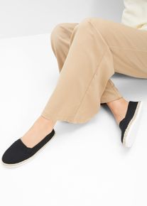 Espadrille in schwarz, Grösse 34, bonprix