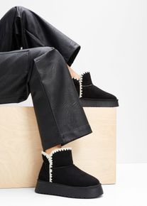Plateau-Boots in schwarz, Grösse 37, bonprix