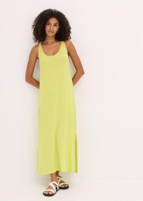 Jerseykleid aus fließender Viskose in gelb, Grösse 44/46 (L), bonprix