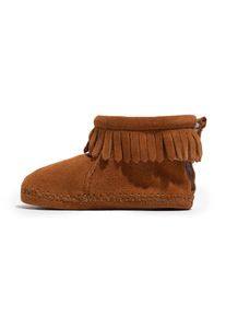 Minnetonka Stiefel 'Back Flap' Gr&ouml;&szlig;e 17/17.5 braun