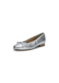 Semler - Ballerina Fabia, silber, Gr. 42, Orthopädische Einlagen, Leder