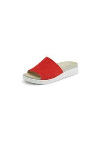 MUBB - Pantolette, rot, Gr. 40, Leder