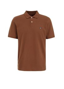 WE Fashion, Hommes T-Shirt, marron