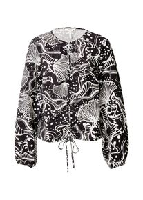 Object Bluse 'JESSA' Damen Gr&ouml;&szlig;e M schwarz / offwhite