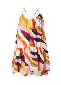 V&eacute;ro Moda Vero Moda Sommerkleid Damen Gr&ouml;&szlig;e 40 schilf / lila / beere / wei&szlig;