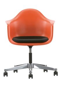 Eames Plastic Arm Chair PACC mit Sitzpolster Vitra