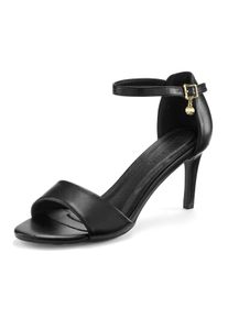 Lascana Witt Damen High-Heel-Sandalette, schwarz, Größe 36, 100% Leder