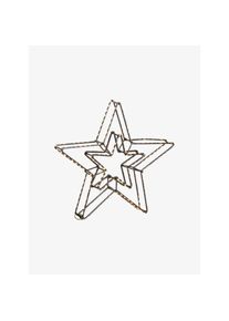 STT Objet lumineux Double Star Nero noir