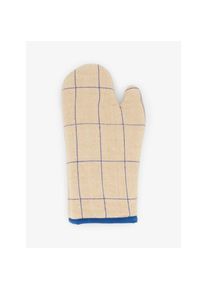 Globus Ofenhandschuh Checks beige karo
