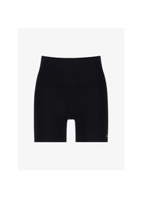 ALO Yoga Shorts Athleisure Airbrush High Waist schwarz