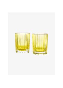 Baccarat Becher 2 Stk Harmonie hellgelb