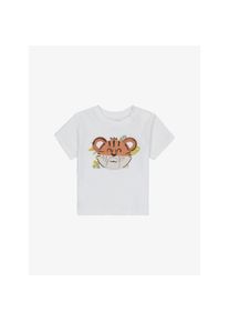 Mayoral T Shirt Interaktiv Tiger Baby weiss