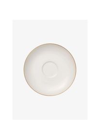 Villeroy & Boch Villeroy Boch Sous tasse &agrave; moka et expresso Gold blanc/&agrave; petits motifs