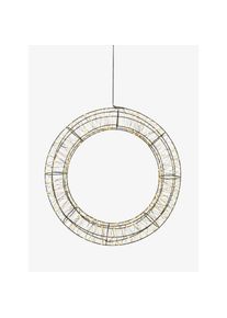 STT Objet lumineux Angel Wreath Nero noir