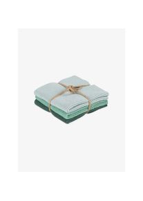 Solwang Lot de 3 lavettes lierre