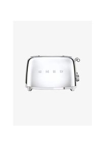Smeg 4 Schlitz Toaster 50 Style silberfarben