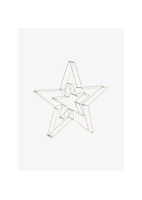 STT Objet lumineux Double Star Argento argentee