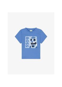 BOSS T Shirt azurblau
