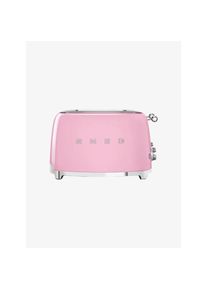 Smeg 4 Schlitz Toaster 50 Style hellpink