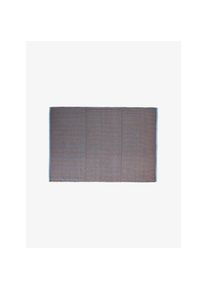 Hay Tapis vivants Jute raye bleu