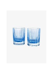 Baccarat Becher 2 Stk Harmonie hellblau