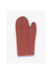 Globus Ofenhandschuh Checks rot kariert