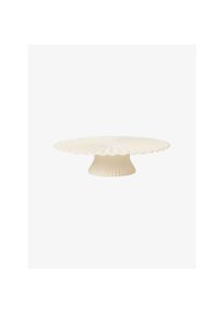 ferm LIVING Tortenplatte Fountain offwhite