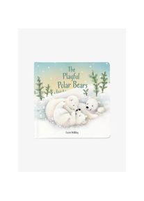 Jellycat Spielwaren, CD Bücher Perry der Eisbär The Playful Polar Bears Book