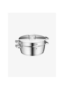 WMF Br&auml;ter mit Dampfgareinsatz Iconic silberfarben